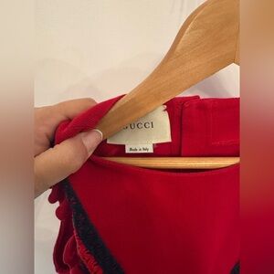 Gucci Kids Red Dress